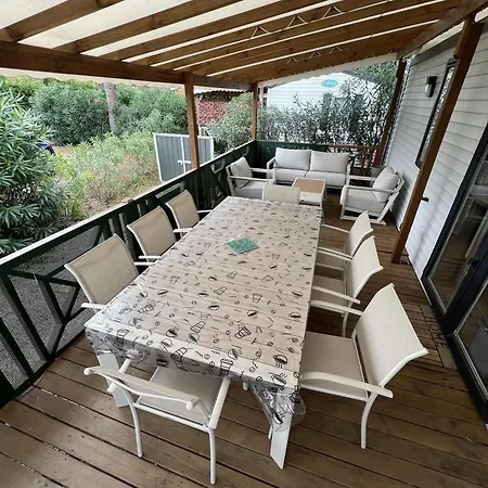 Campsite Del Mar 265, Mobile Excellence, 3 Chambres, 6 Personnes, 2 Salles De Bain, Bord De