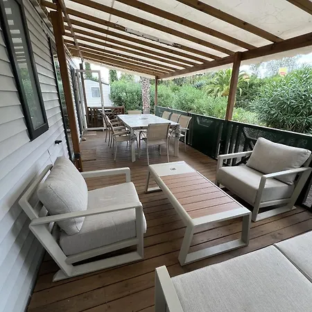 Del Mar 265, Mobile Excellence, 3 Chambres, 6 Personnes, 2 Salles De Bain, Bord De Campsite Argeles-sur-Mer